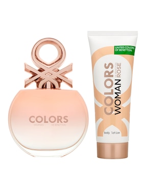 Set Eau de toilette Benetton Colors Rose para mujer