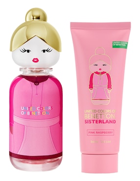 Set Eau de toilette Benetton Sisterland Pink Raspberry para mujer