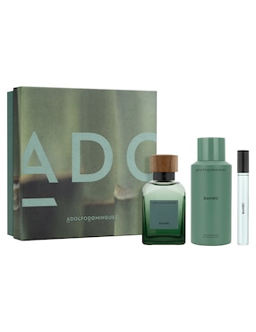 Set Eau De Parfum Adolfo Dominguez Bambu Para Hombre