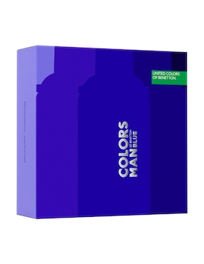 Set Eau de toilette Benetton Colors Blue para hombre