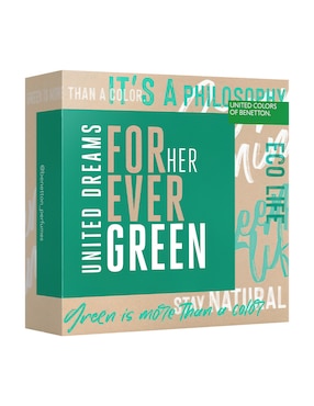 Set Eau de toilette Benetton Forever Green para mujer
