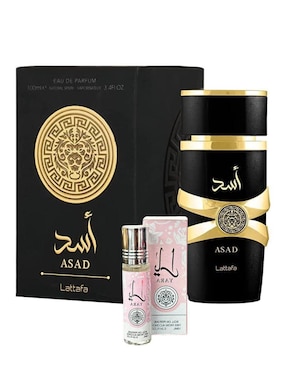 Set eau de parfum Lattafa Asad para hombre