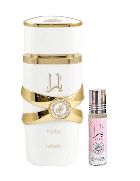 Set Eau De Parfum Lattafa Yara Moi Mas Yara Rollon Oil Para Mujer