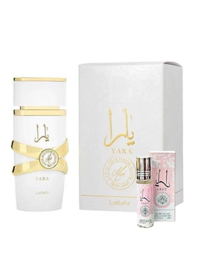 Set Eau de parfum Lattafa Yara Moi mas Yara Rollon Oil para mujer