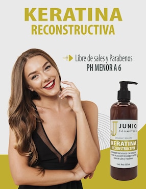 Tratamiento capilar hidratante Junio Cosmetics
