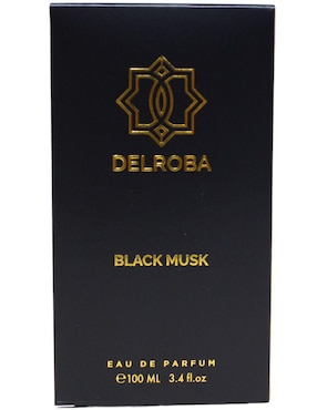 Eau de parfum Delroba Black Musk para hombre
