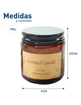 Set de velas aromáticas Bluelander 6 piezas