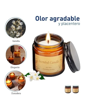 Set de velas aromáticas Bluelander 6 piezas