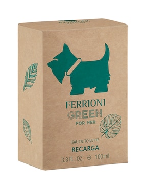 Set Eau de toilette Ferrioni Green para mujer