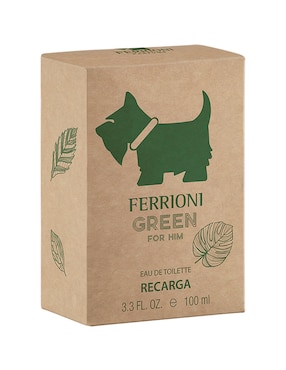 Eau de toilette Ferrioni Green For Him para hombre