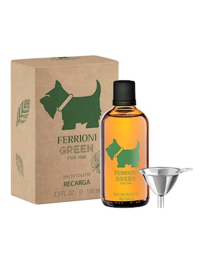 Eau de toilette Ferrioni Green For Him para hombre