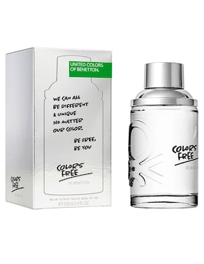 Eau de toilette Benetton Colors Free para hombre
