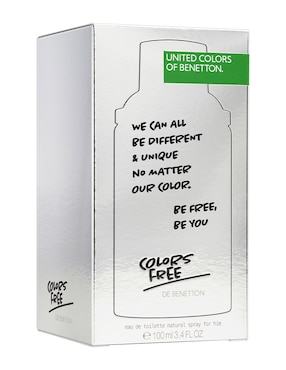 Eau de toilette Benetton Colors Free para hombre