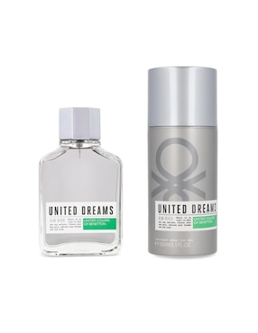 Set Eau De Parfum Benetton United Dreams Para Hombre