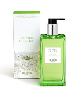 Gel corporal limpiador Un jardin sur le toit SG 200ml Hermès Bath line