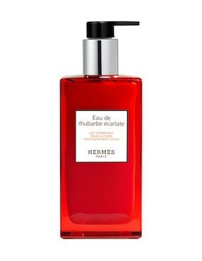 Crema Para Cuerpo Recomendada Para Hidratar De Día Y Noche Eau De Rhubarbe Ecarlate BL 200ml Hermès Bath Line Para Todo Tipo Piel