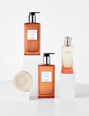 Leche corporal recomendada para hidratar día y noche Hermès Bath Line para todo tipo piel