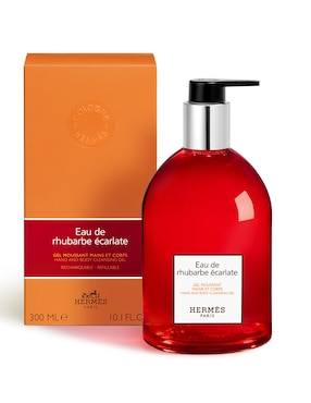 Gel corporal limpiador Eau de rhubarbe ecarlate gel 300ml Hermès Bath line