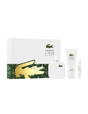 Kit Eau De Parfum Lacoste Blanc Para Hombre