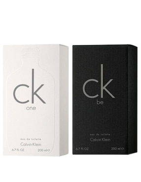 Set Eau De Toilette Calvin Klein Olfativa Cítrica Unisex