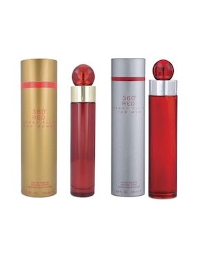 Set Eau De Toilette Perry Ellis 360° Red Unisex