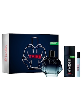 Kit Eau De Parfum Benetton Tribe Intense Para Hombre