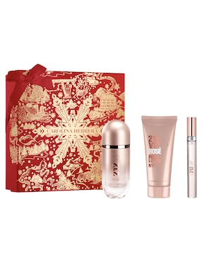 Kit Eau De Parfum Carolina Herrera 212 Vip Rose Para Mujer