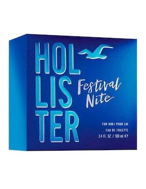Eau de toilette Hollister Festival Nite para hombre