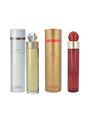 Set Eau De Toilette Perry Ellis Perry 360° + 360° Red Para Mujer