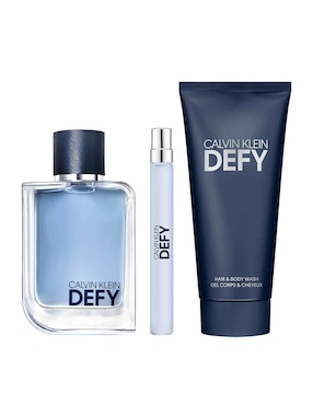 Kit Eau De Toilette Calvin Klein Defy Para Hombre