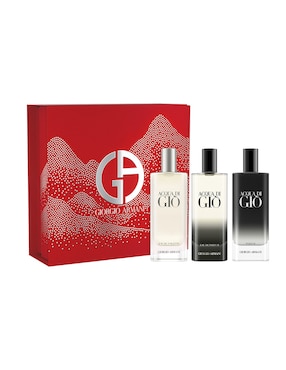 Set Eau De Parfum Giorgio Armani Acqua Di Gio Para Hombre