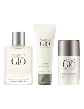 Set Eau De Toilette Giorgio Armani Acqua Di Giò Para Hombre