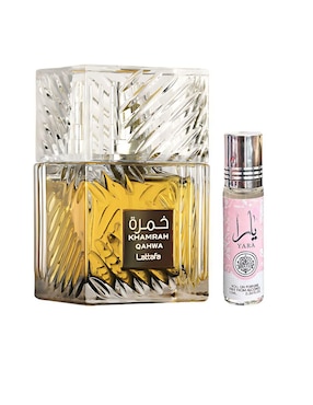 Kit Eau De Parfum Lattafa Khamrah Qawah Unisex