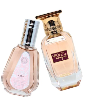 Set de fragancia Afnan Violet Bouquet & Lattafa Yara para mujer