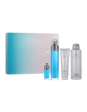 Set Eau De Toilette Perry Ellis Familia Olfativa Aromática Para Hombre