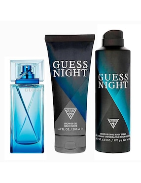 Kit Eau De Toilette GUESS Night Para Hombre