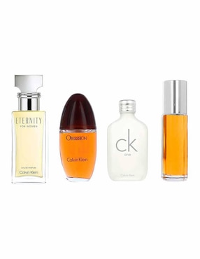 Kit Eau De Parfum Calvin Klein Mini Para Mujer