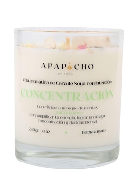 Vela aromática Apapacho By Fuwu aroma citrus