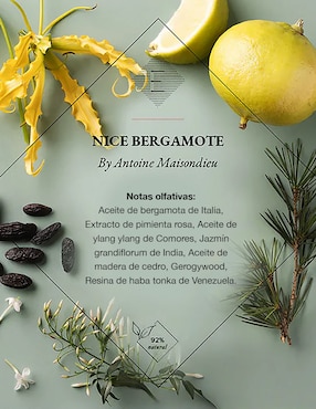 Eau de parfum Essential Parfums nice bergamote unisex
