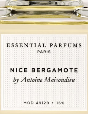 Eau de parfum Essential Parfums nice bergamote unisex