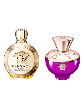 Set Eau De Parfum Versace Eros/Dylan Para Mujer