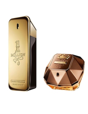 Set Eau De Parfum Paco Rabanne 1 Million/lady Million Unisex