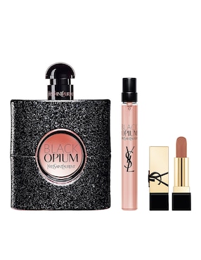 Kit Eau De Parfum Yves Saint Laurent Black Opium Para Mujer