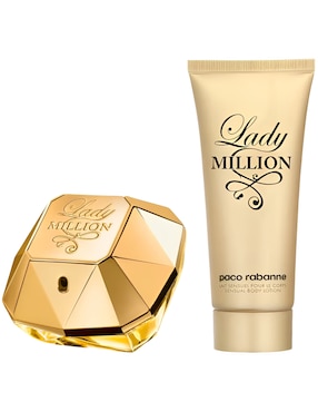 Set Eau De Parfum Paco Rabanne Lady Million Para Mujer