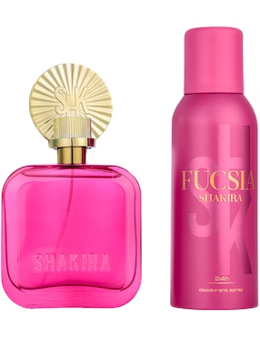 Set Eau De Parfum Shakira Fucsia Para Mujer