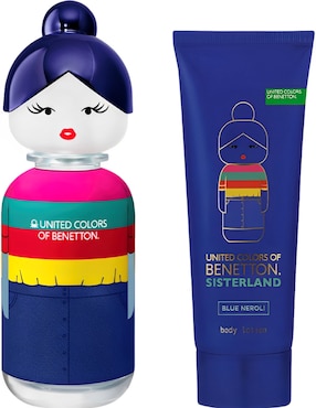 Set Eau De Toilette Benetton Sisterland Blue Neroli Para Mujer