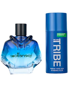 Set Eau De Toilette Benetton Tribe Para Hombre