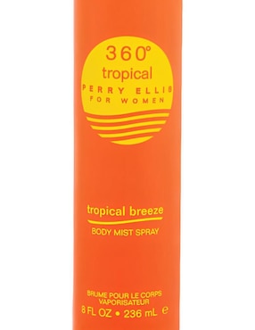 Body mist Perry Ellis 360 Tropical para mujer