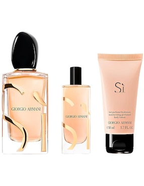 Kit eau de parfum Armani Sì para mujer