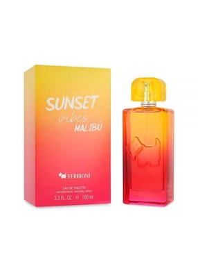 Set Eau de toilette Ferrioni Sunset Vibes Malibu para mujer